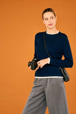 Load image into Gallery viewer, Jumper 1234 Double Trim Crew

