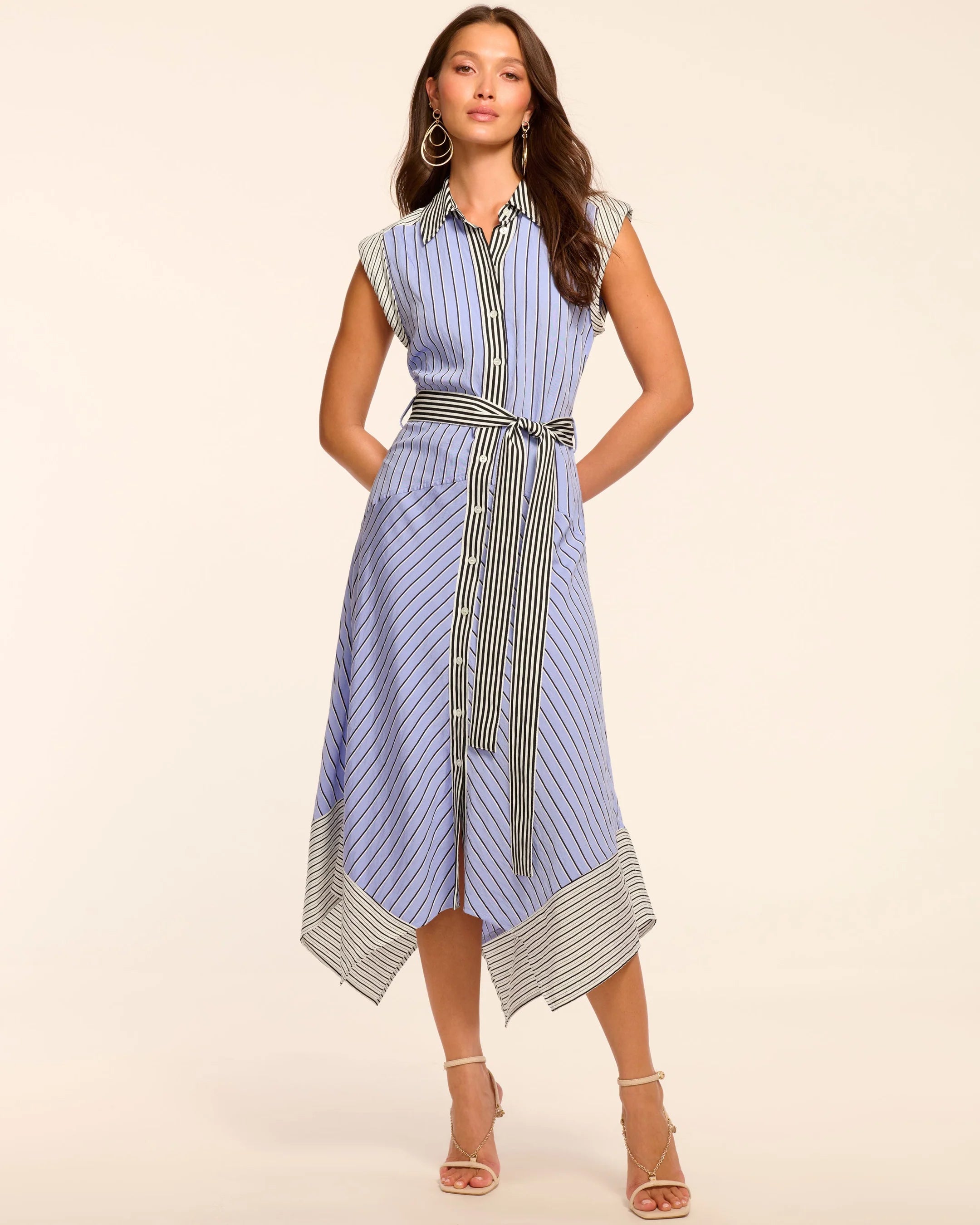 Solana Mini Dress Catalina Stripe - Ramy Brook
