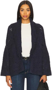 Autumn Cashmere Fringe Cardigan