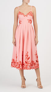 Cinq a Sept Trailing Peonies Maude Dress